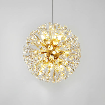 Spherical Crystal Pendant Chandelier -  Lumivara