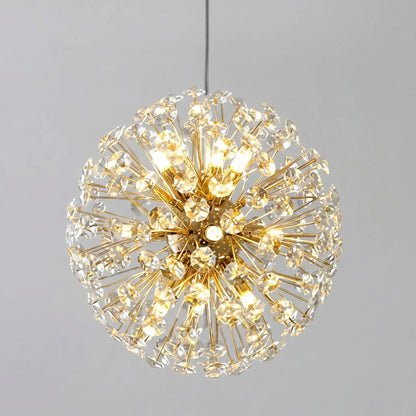 Spherical Crystal Pendant Chandelier -  Lumivara