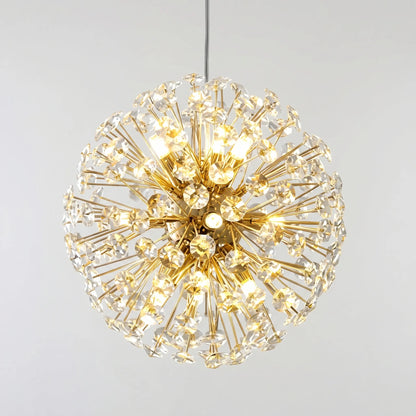 Spherical Crystal Pendant Chandelier -  Lumivara