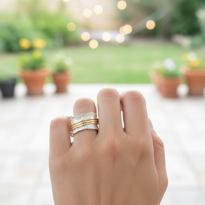 Spinner-Ring Mit Vintage-Charme - ElegantRing 