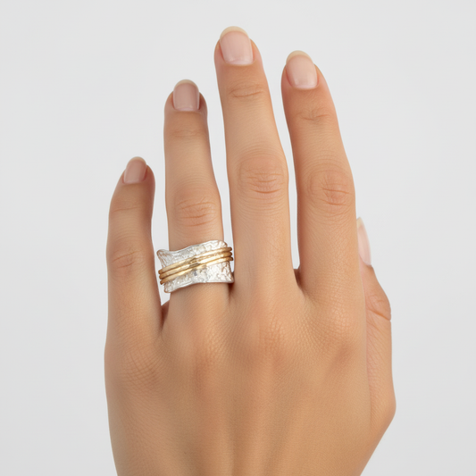 Spinner-Ring Mit Vintage-Charme - ElegantRing 