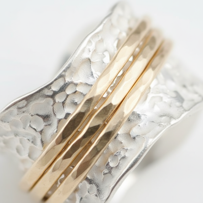 Spinner-Ring Mit Vintage-Charme - ElegantRing 