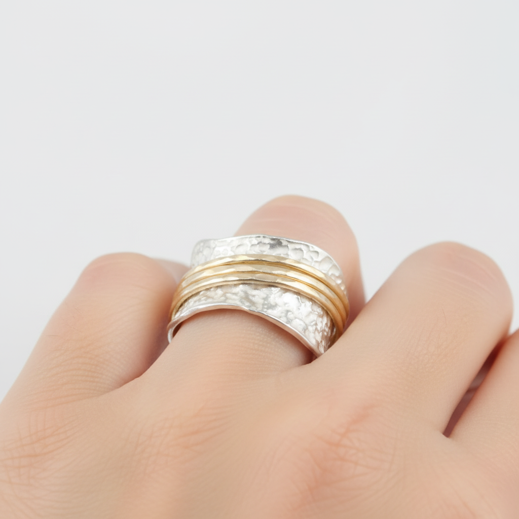 Spinner-Ring Mit Vintage-Charme - ElegantRing 