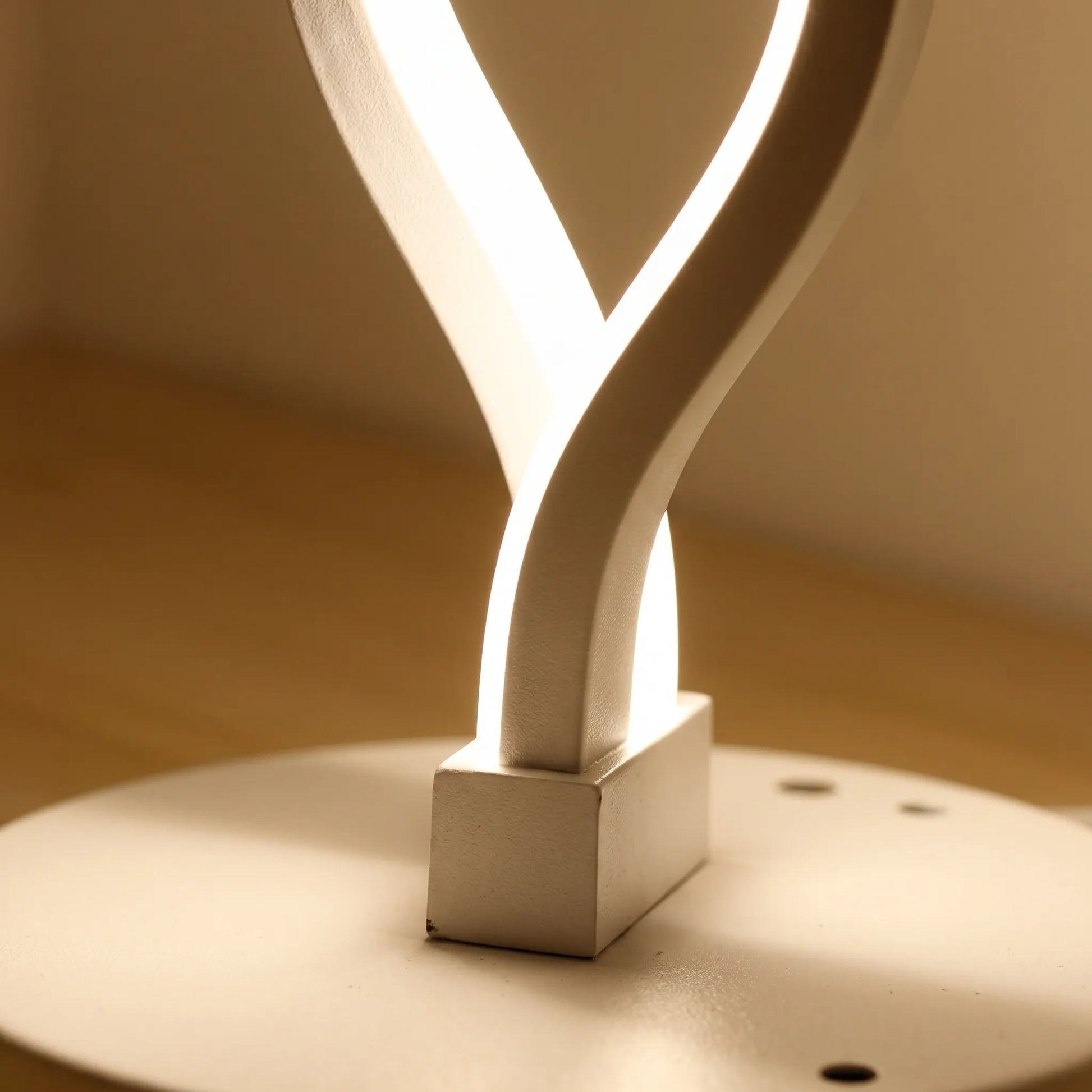 Spiral LED Bedside Table Lamp -  Spirelle