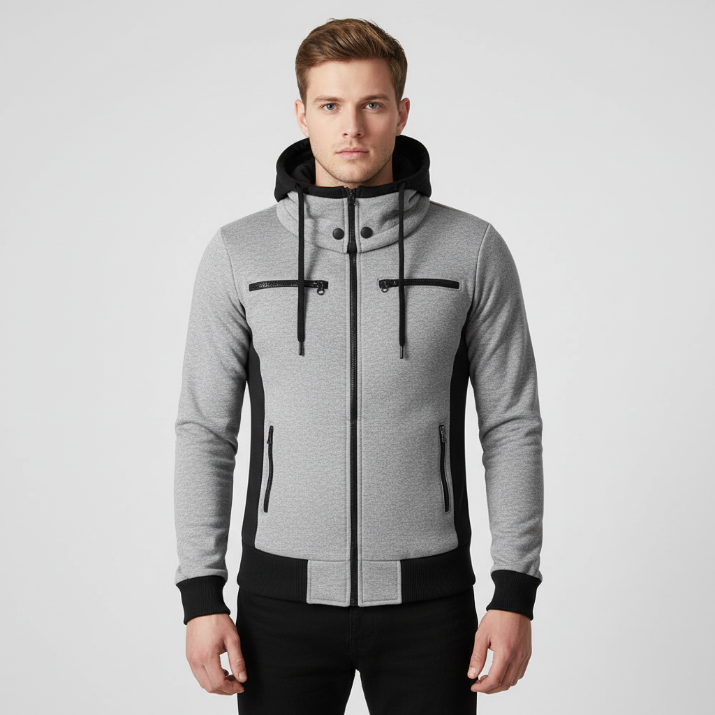 Sportliches Fleece-Jacke - Patrick
