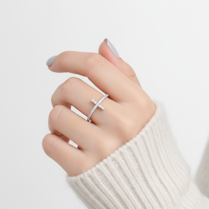 Sterlingsilber Mit Zirkonia - FaithGlow 