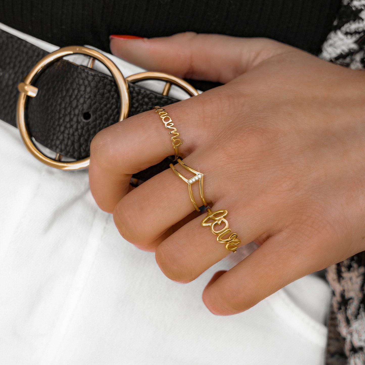 Sterlingsilberring - MamaRing 