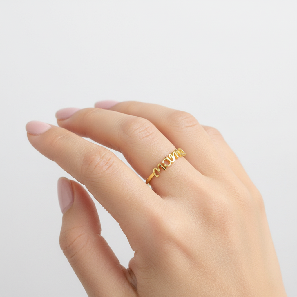 Sterlingsilberring - MamaRing 