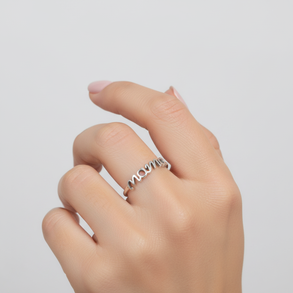 Sterlingsilberring - MamaRing 