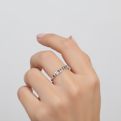 Sterlingsilberring - MamaRing 