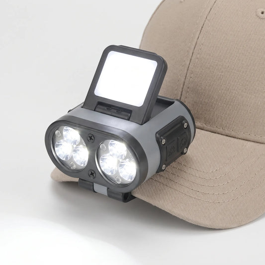 Stirnlampe Mit Sensor Und Mützenclip -  Lumeclip