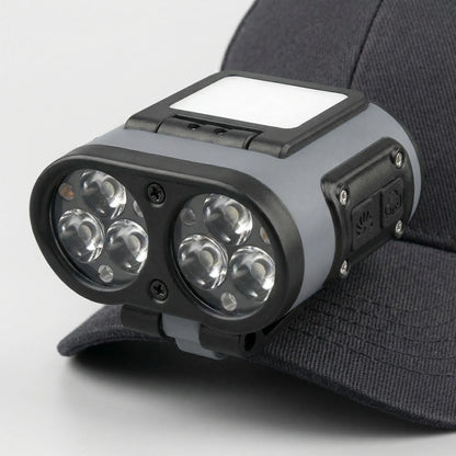 Stirnlampe Mit Sensor Und Mützenclip -  Lumeclip