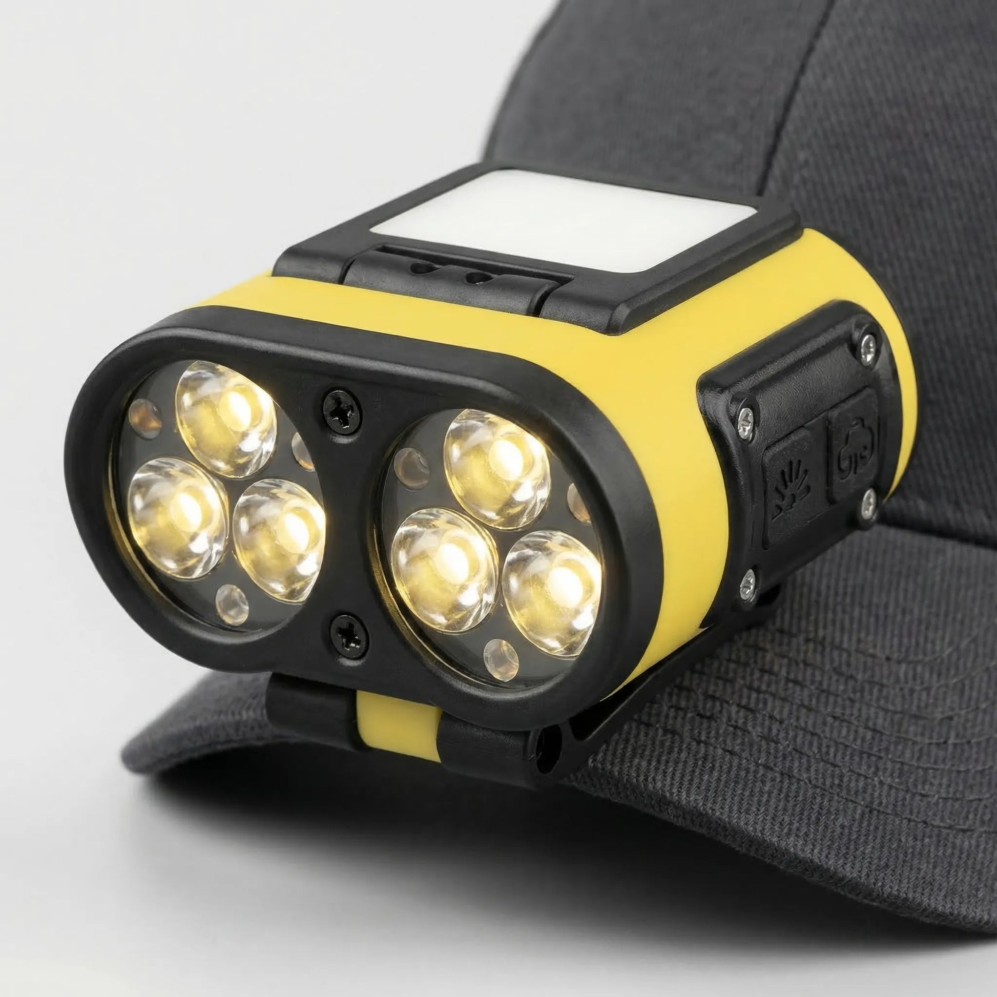 Stirnlampe Mit Sensor Und Mützenclip -  Lumeclip