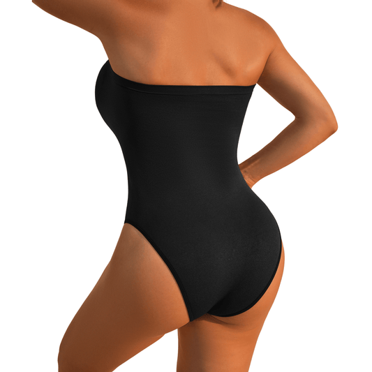 Nahtloser, trägerloser Shaping-Body mit Slip – Élise