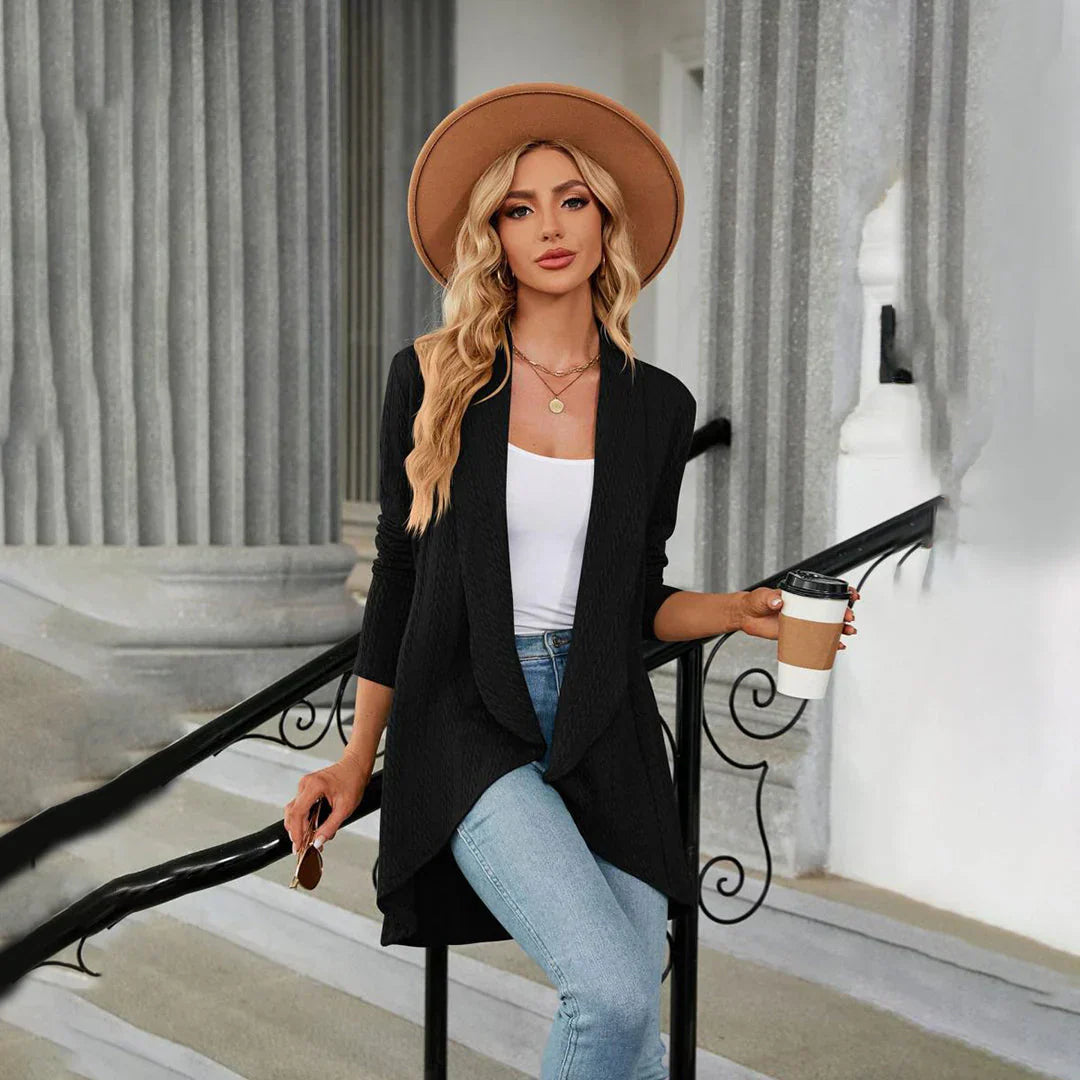 Strickjacke Mit Offener Front - Brigitte