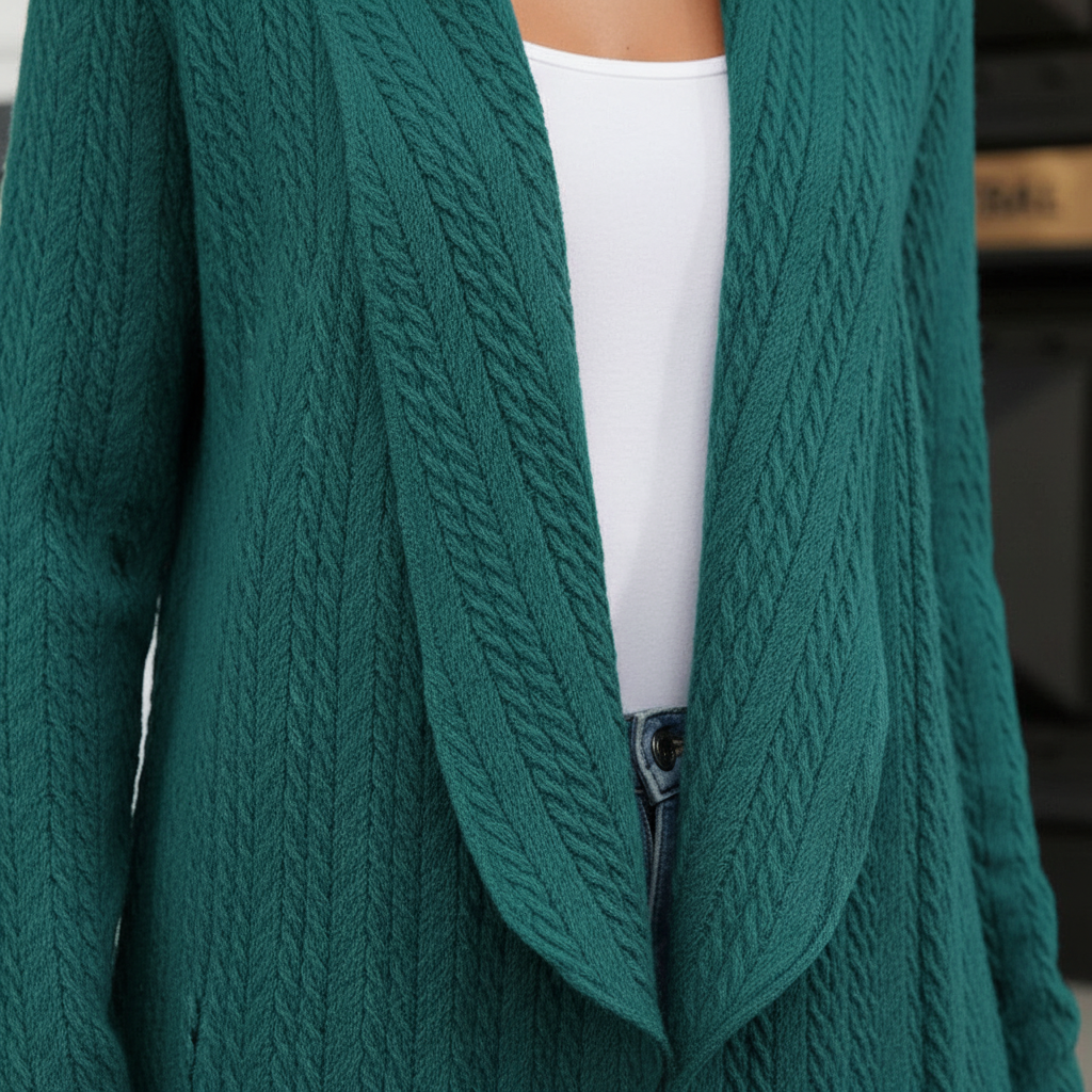 Strickjacke Mit Offener Front - Brigitte