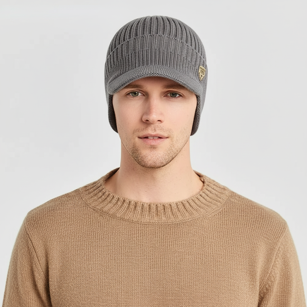 Strickmütze Mit Ohrenklappen - Earmuffz