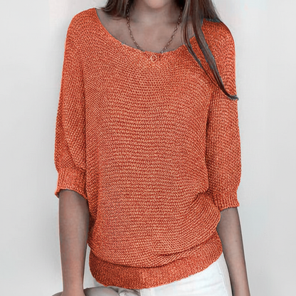 Strickpullover Mit Fledermausärmeln - Gabriele