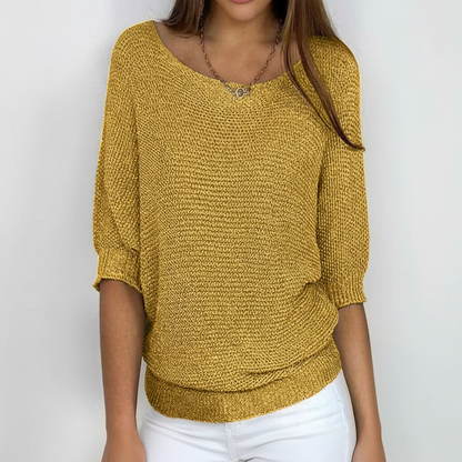 Strickpullover Mit Fledermausärmeln - Gabriele