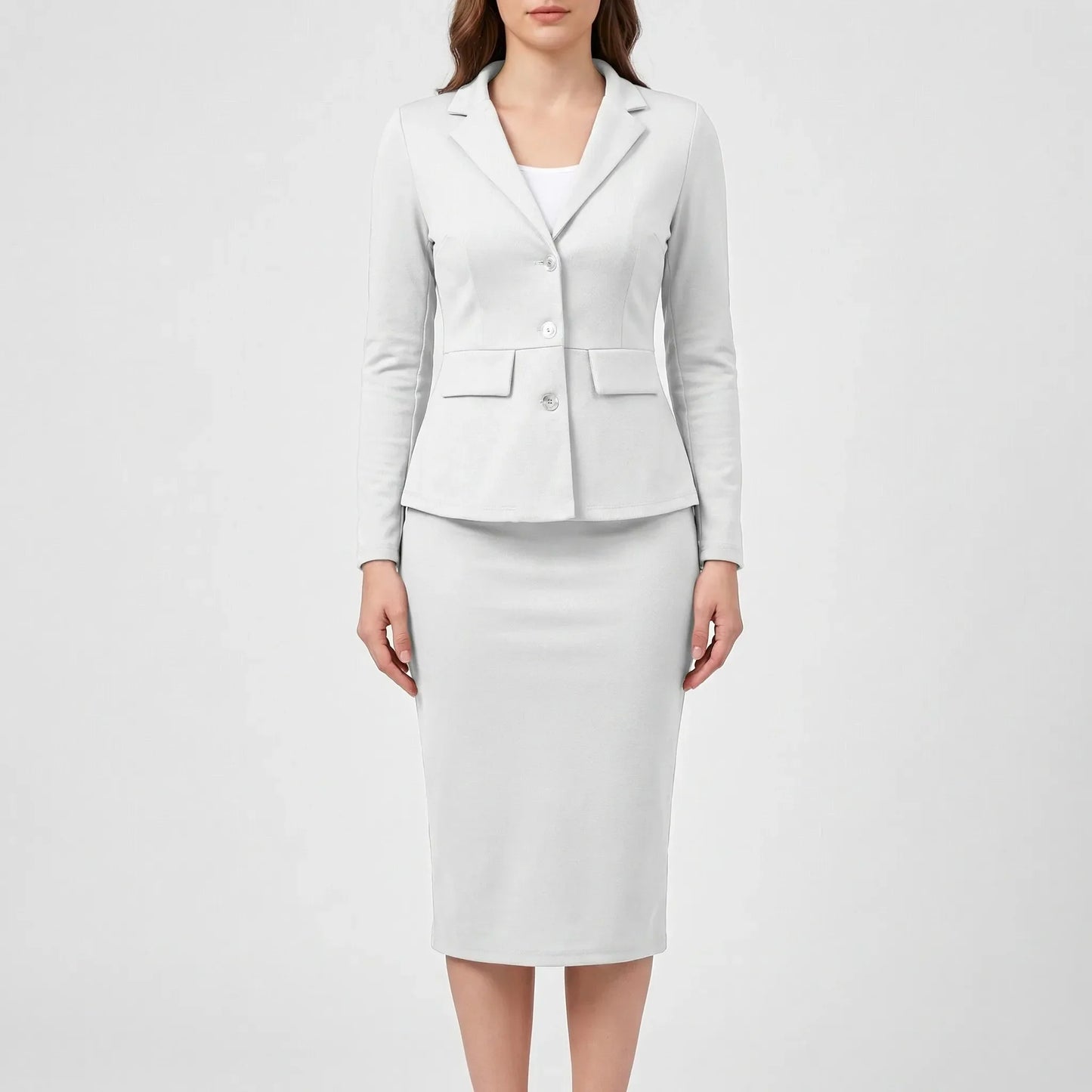 Structured Women's Office Suit Set - Jasmine
