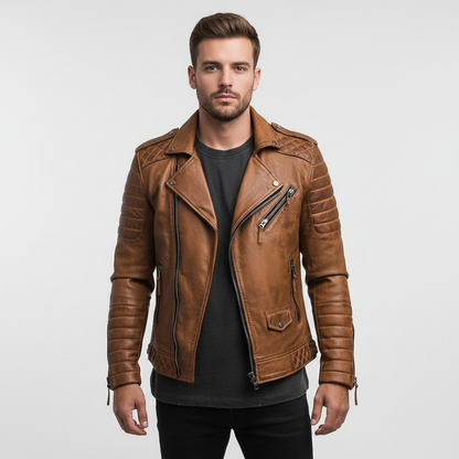 Stylishe Bikerjacke - Roman