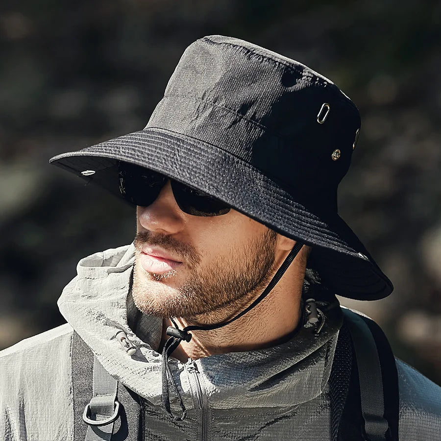 Herren Sommer-Anglerkappe mit UV-Schutz – Bram