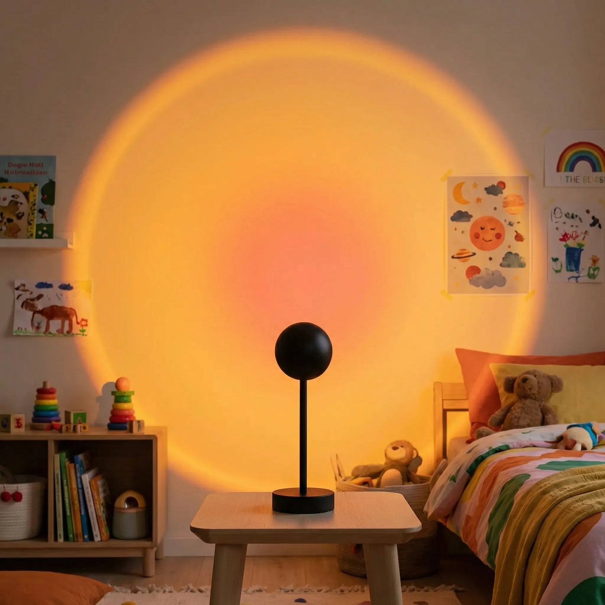 Sunset Projection LED Table Lamp -  Duskara