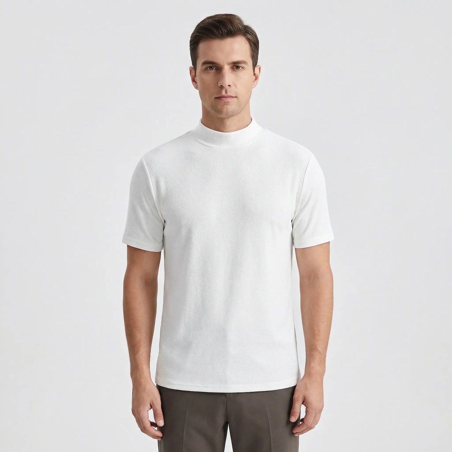 T-Shirt Met Col Voor Heren - Emanuel