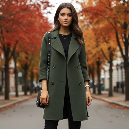 Taillierter Damenmantel -  Lara