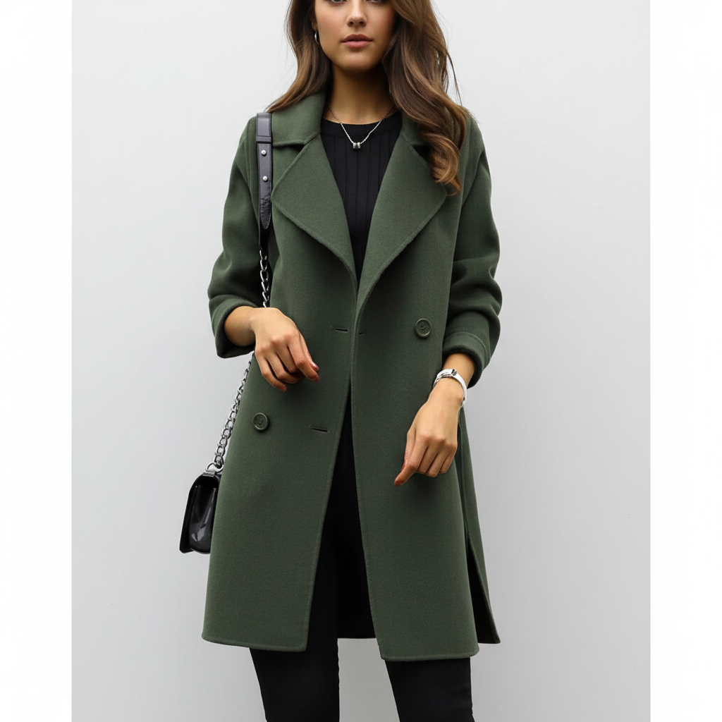 Taillierter Damenmantel -  Lara