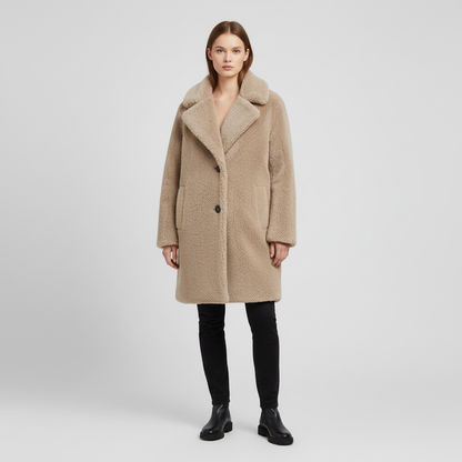 Teddy-Mantel Für Damen -  Rita