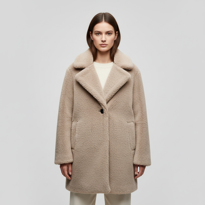 Teddy-Mantel Für Damen -  Rita