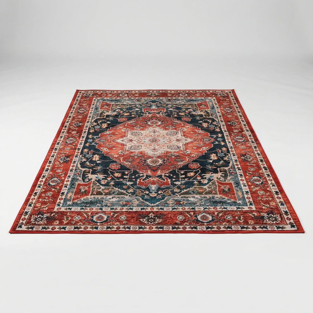 Teppich Mit Orientalischem Muster - Heritara