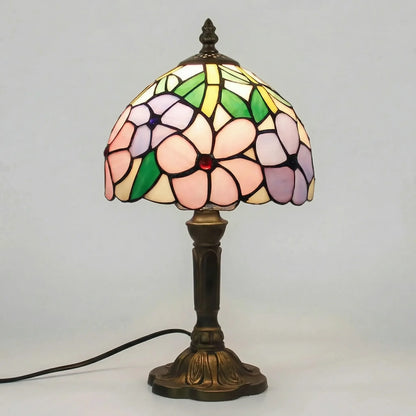 Tiffany-Style Stained Glass Table Lamp -  Tifforia