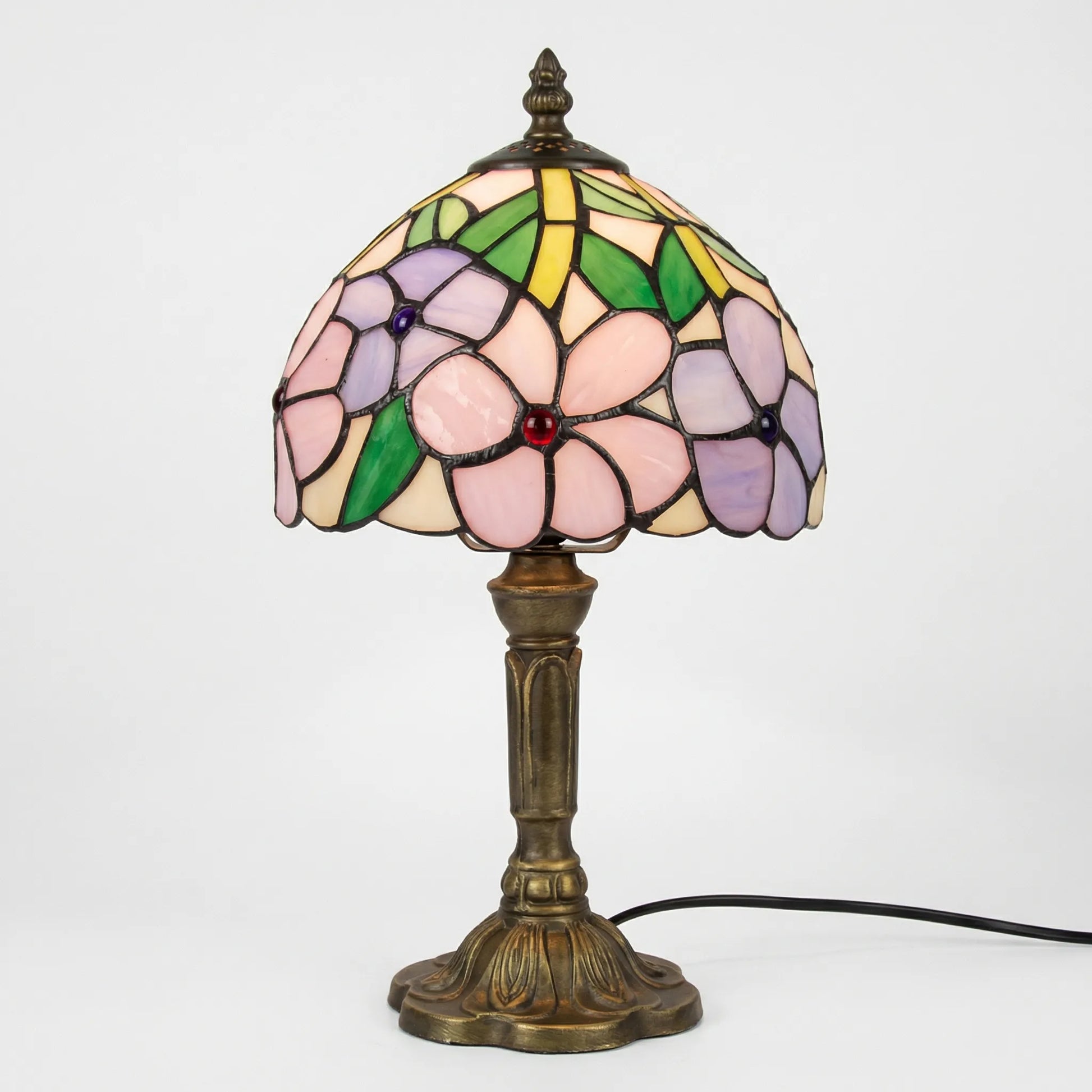 Tiffany-Style Stained Glass Table Lamp -  Tifforia
