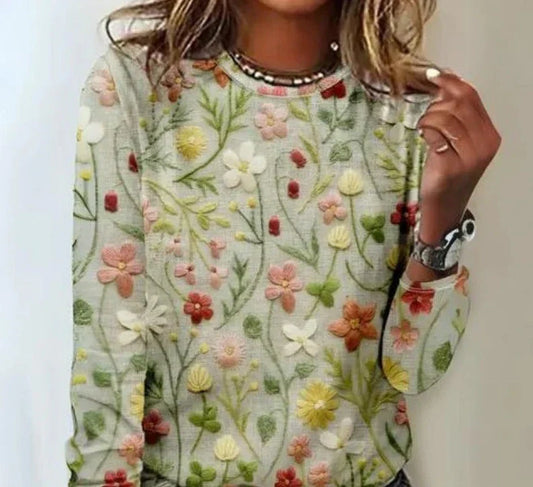 Leichter Damen Herbstpullover mit lockerer Passform – Constanzen