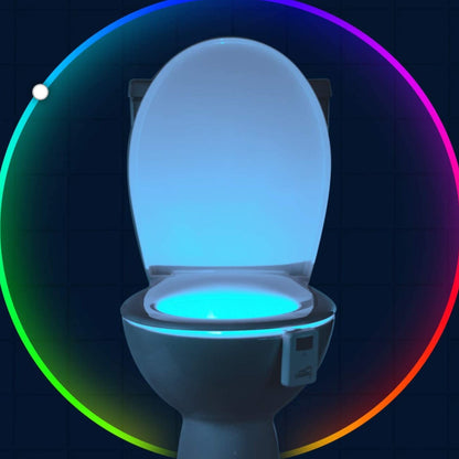 LED-Toilettenlicht, farbwechselnd, Nachtlicht, Badezimmerbeleuchtung, energiesparend