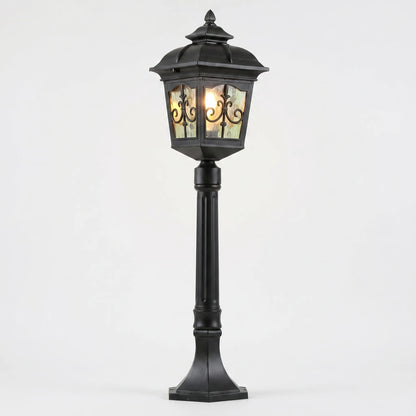 Traditional Outdoor Pedestal Light -  Lumiora