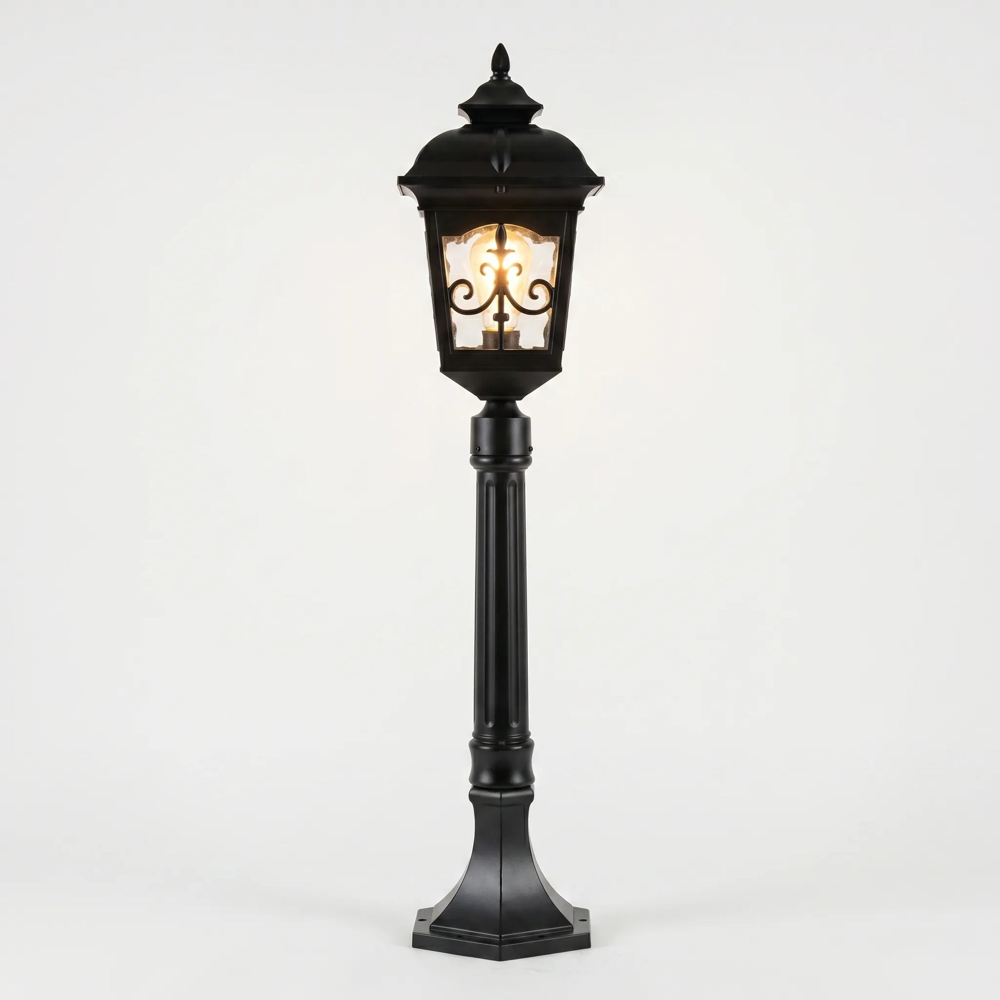 Traditional Outdoor Pedestal Light -  Lumiora