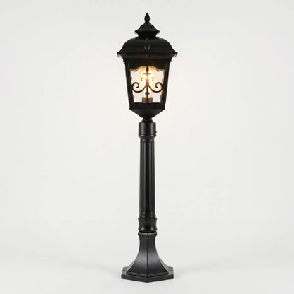 Traditional Outdoor Pedestal Light -  Lumiora