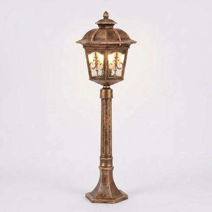 Traditional Outdoor Pedestal Light -  Lumiora