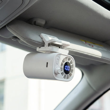 Tragbarer Klemmventilator Mit Display - Aerogrip