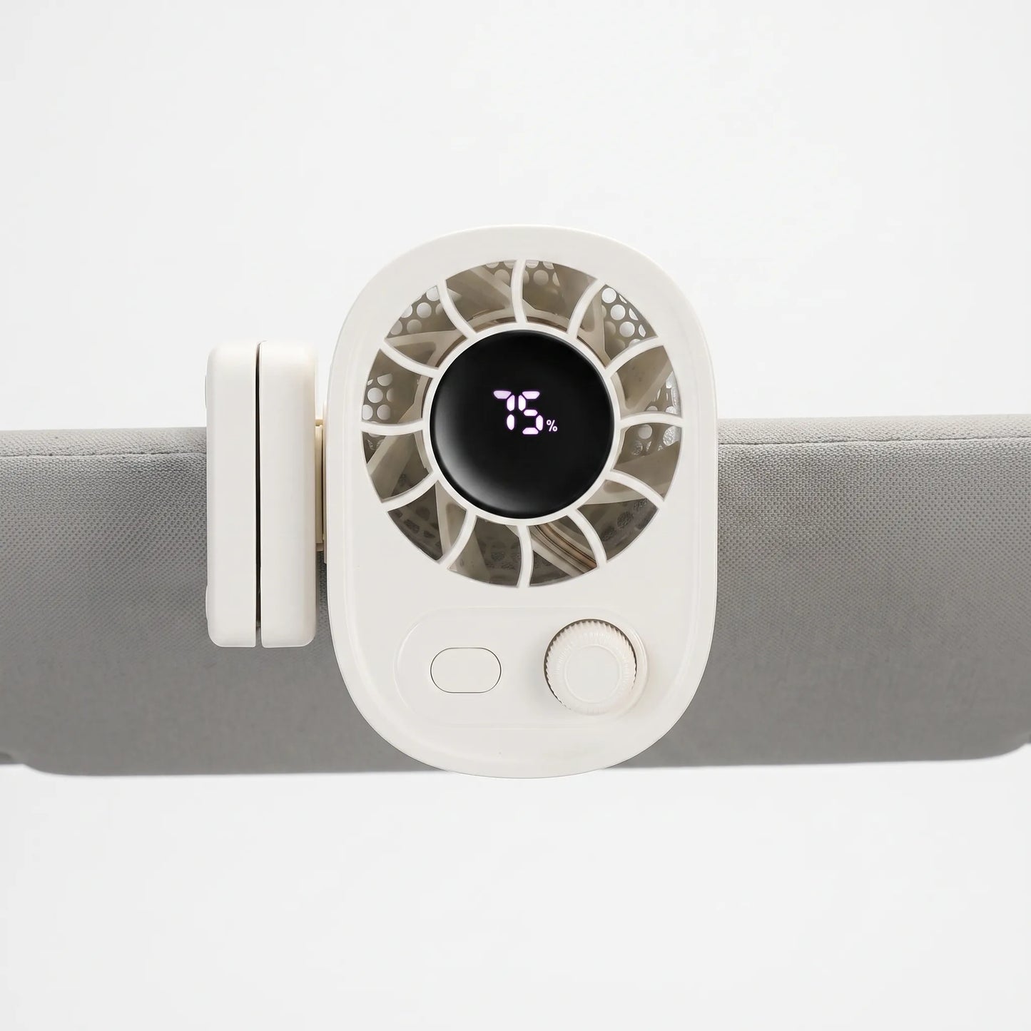 Tragbarer Klemmventilator Mit Display - Aerogrip
