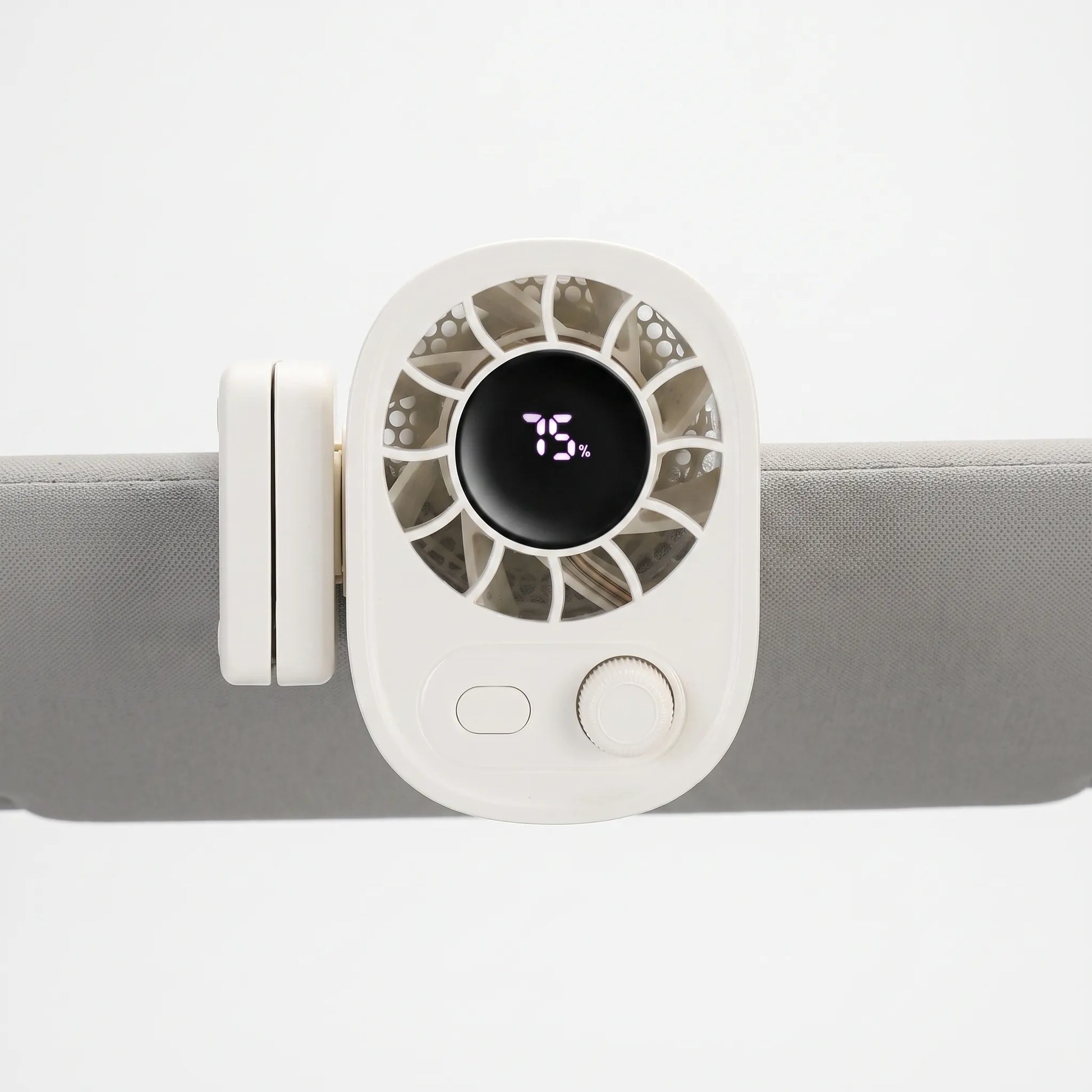 Tragbarer Klemmventilator Mit Display - Aerogrip