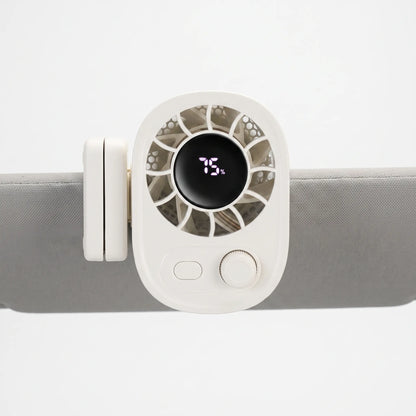 Tragbarer Klemmventilator Mit Display - Aerogrip