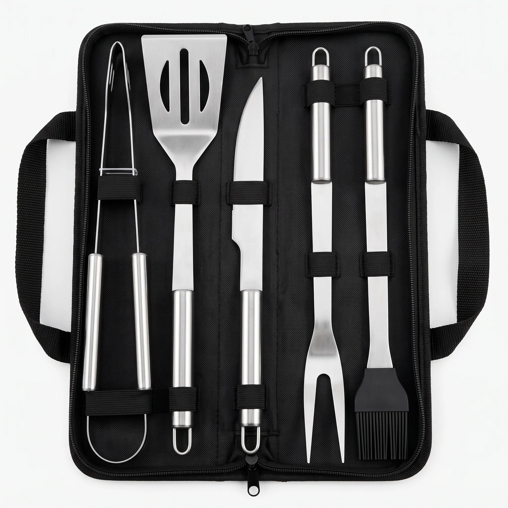 Tragbares Grillbesteck-Set - Grillora