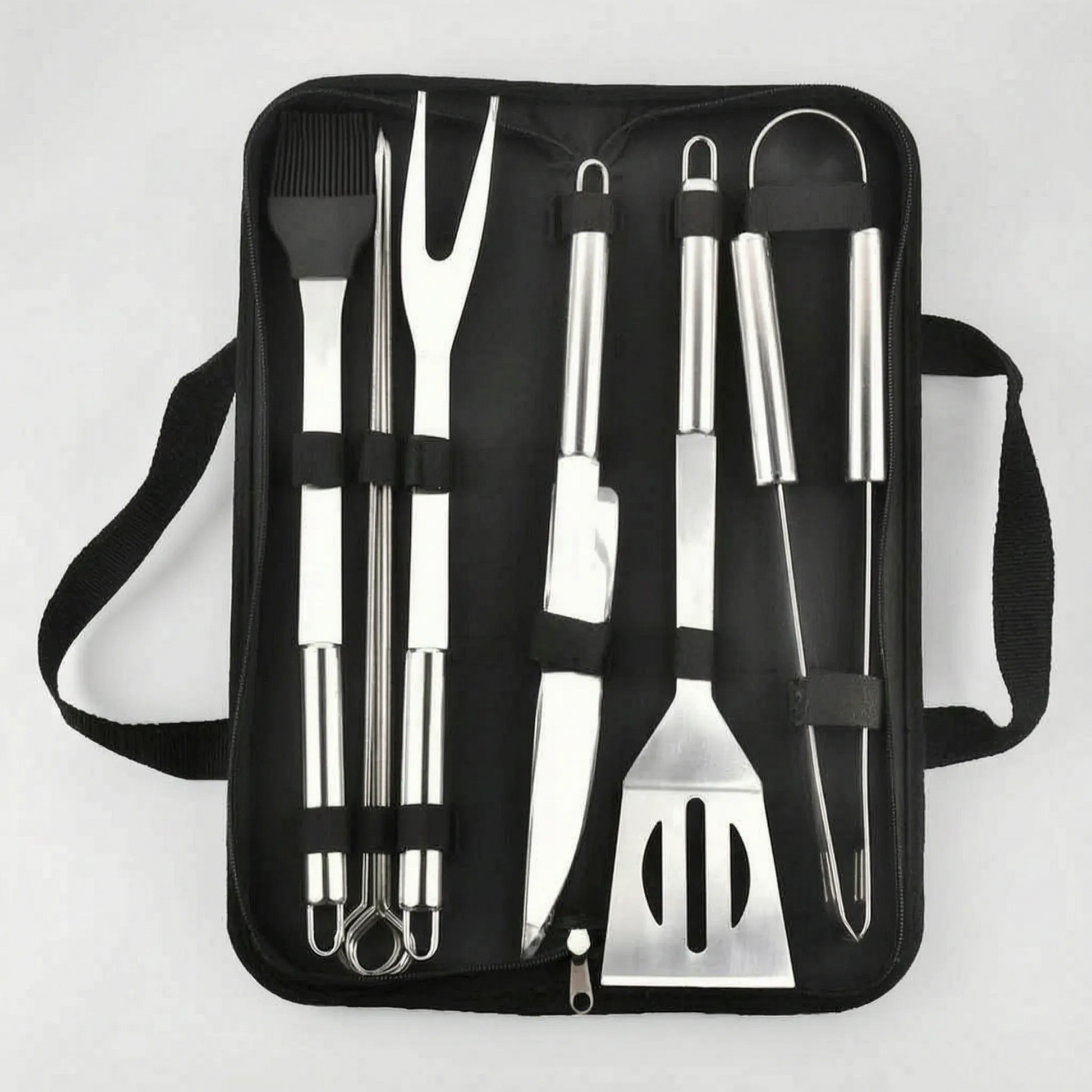 Tragbares Grillbesteck-Set - Grillora