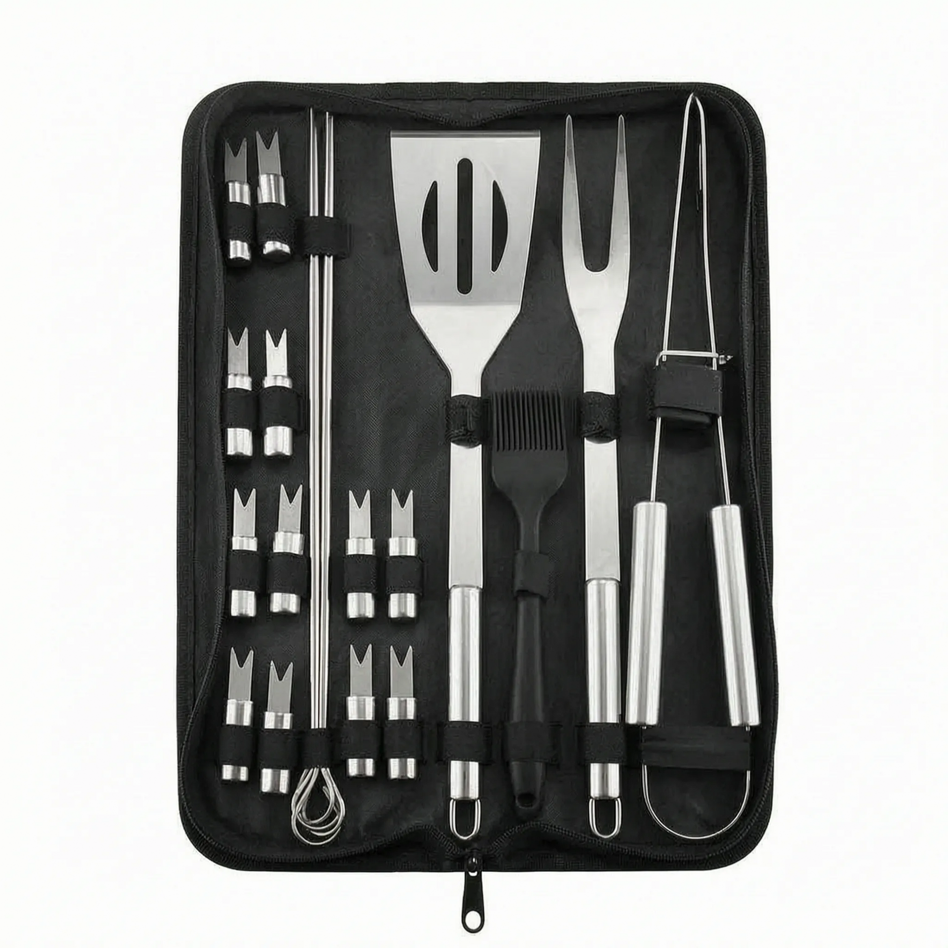 Tragbares Grillbesteck-Set - Grillora