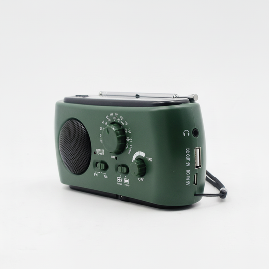 Tragbares Kurzwellen Notradio - CampPulse