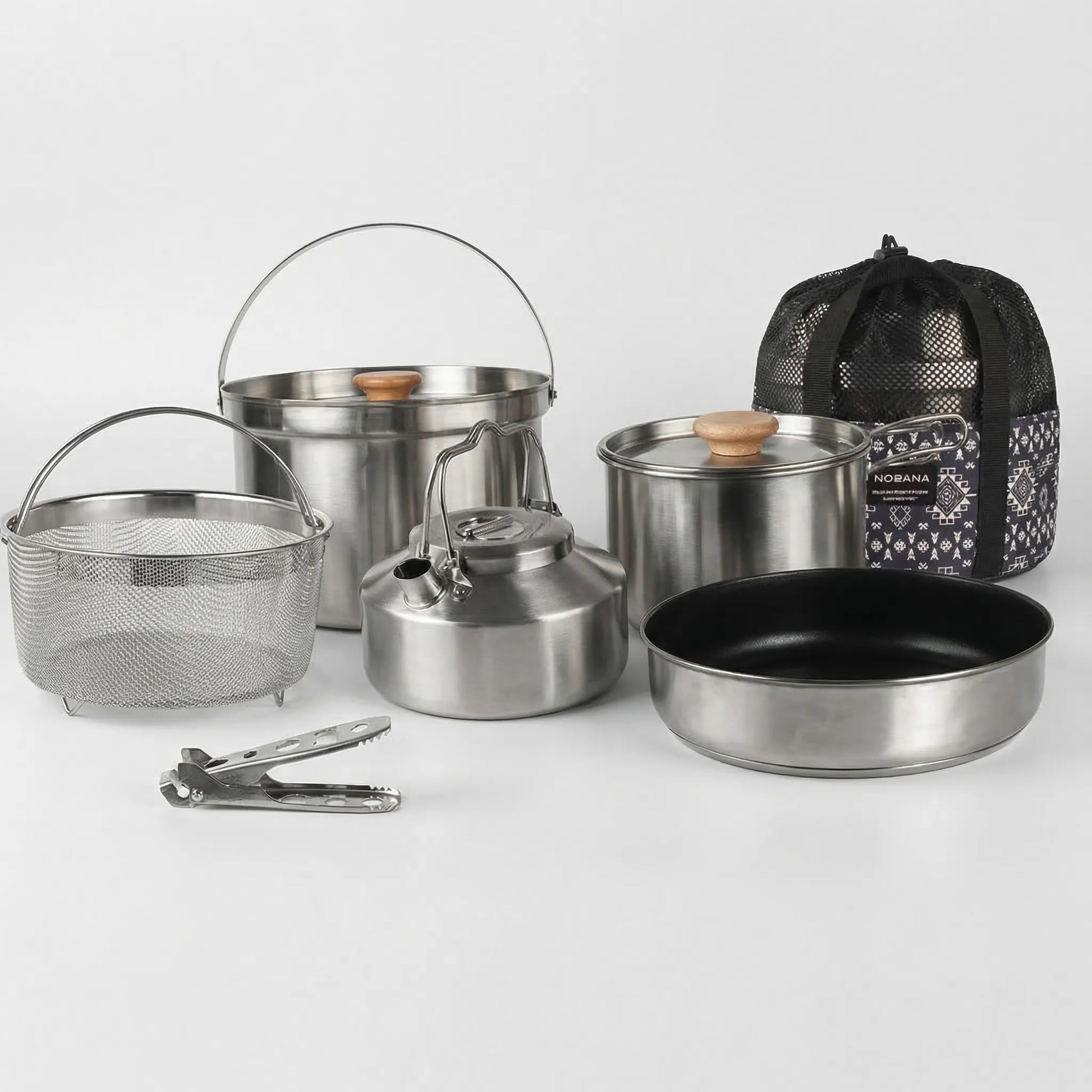 Tragbares Und Mehrteiliges Outdoor-Kochset -  Outvenco